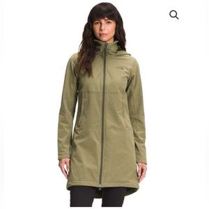 The North Face Shelbe Raschel Parka w/ Hood Size XS Olive Green Heather